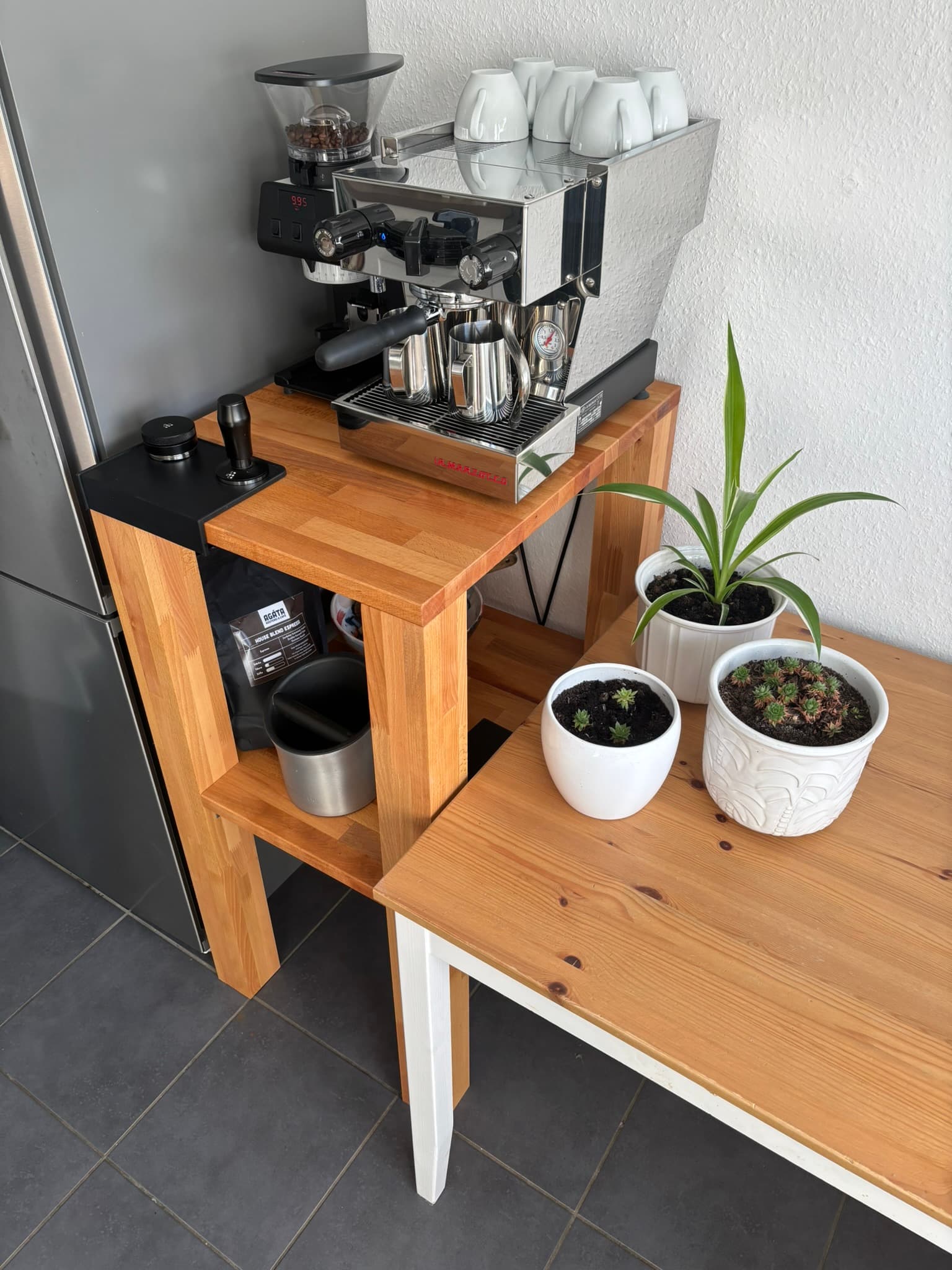 My home setup with La Marzocco Linea Micra and La Marzocco Pico